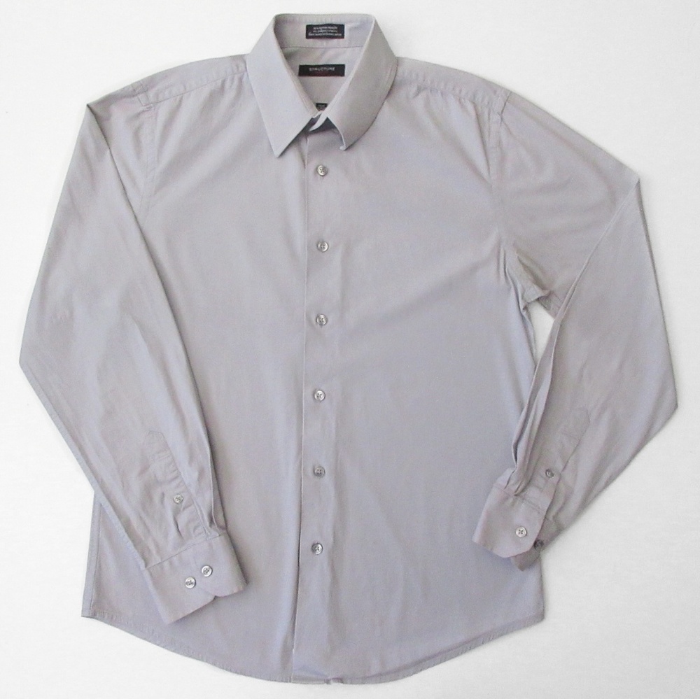 Structure Slim Fit Button Down Shirt Size Medium